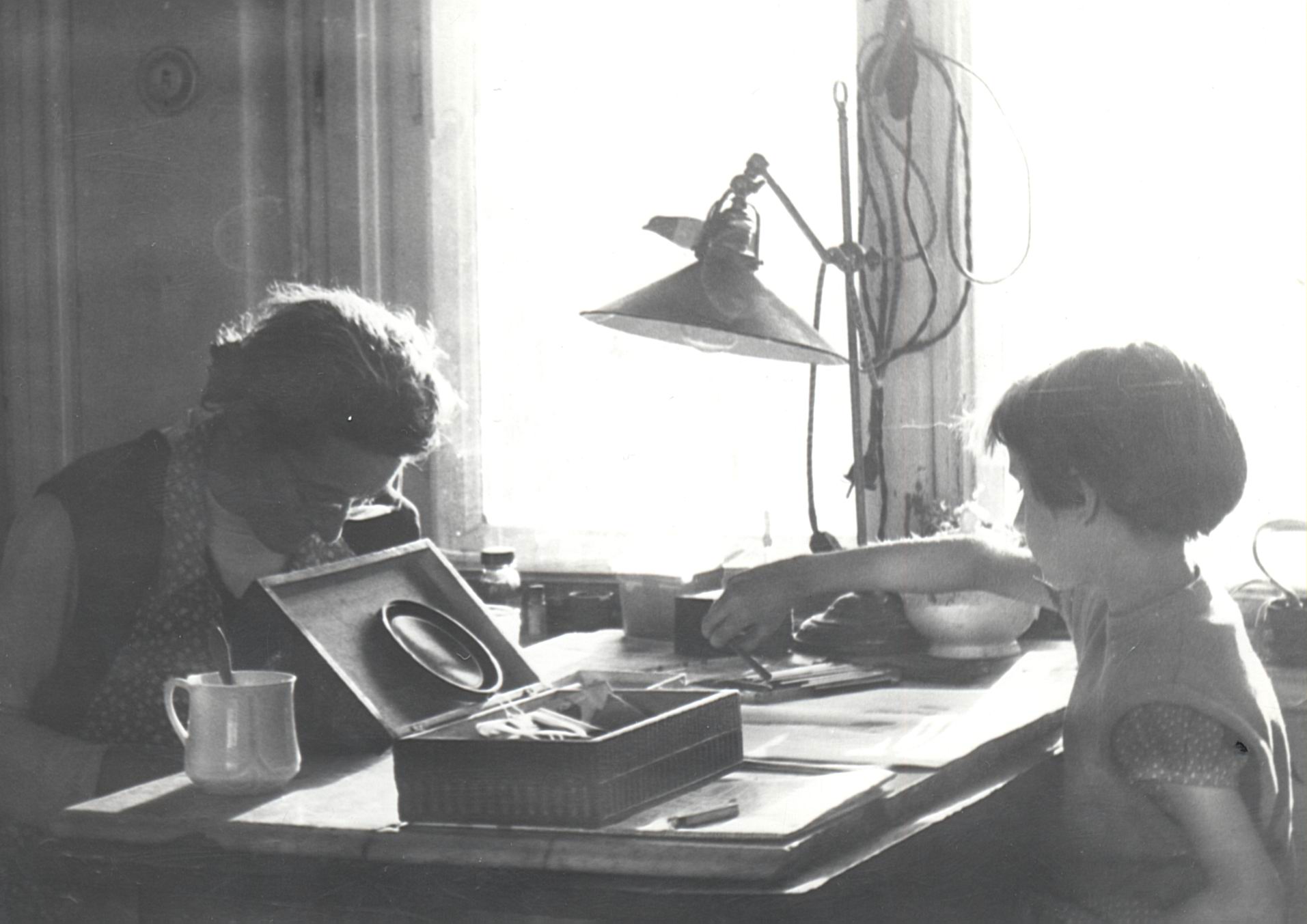 Anna i mama JaninaPagaczewska 1960