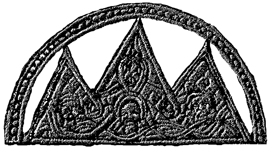 Relief korona-tęcza