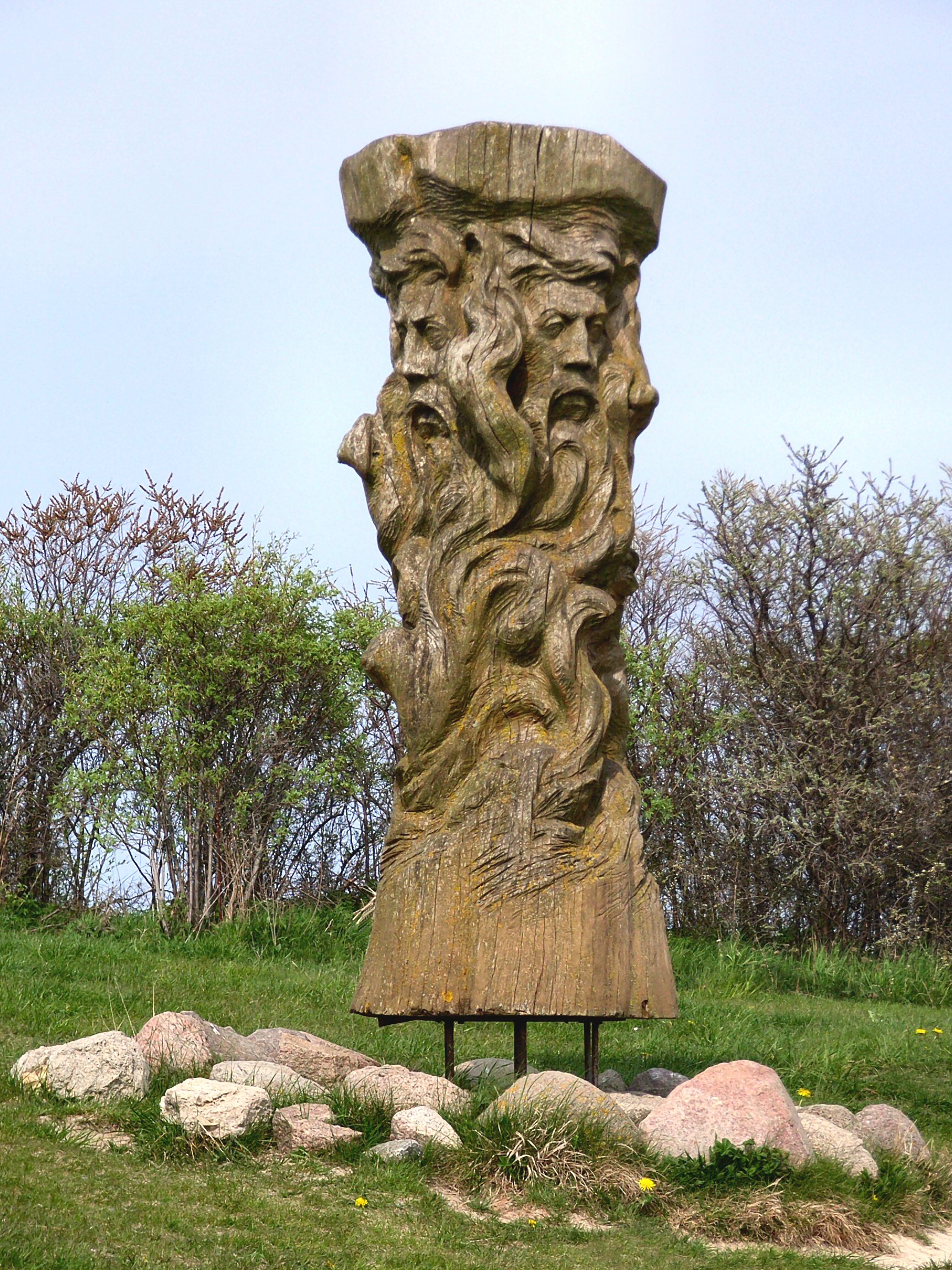 Svantevit-Statue nowz Arkona