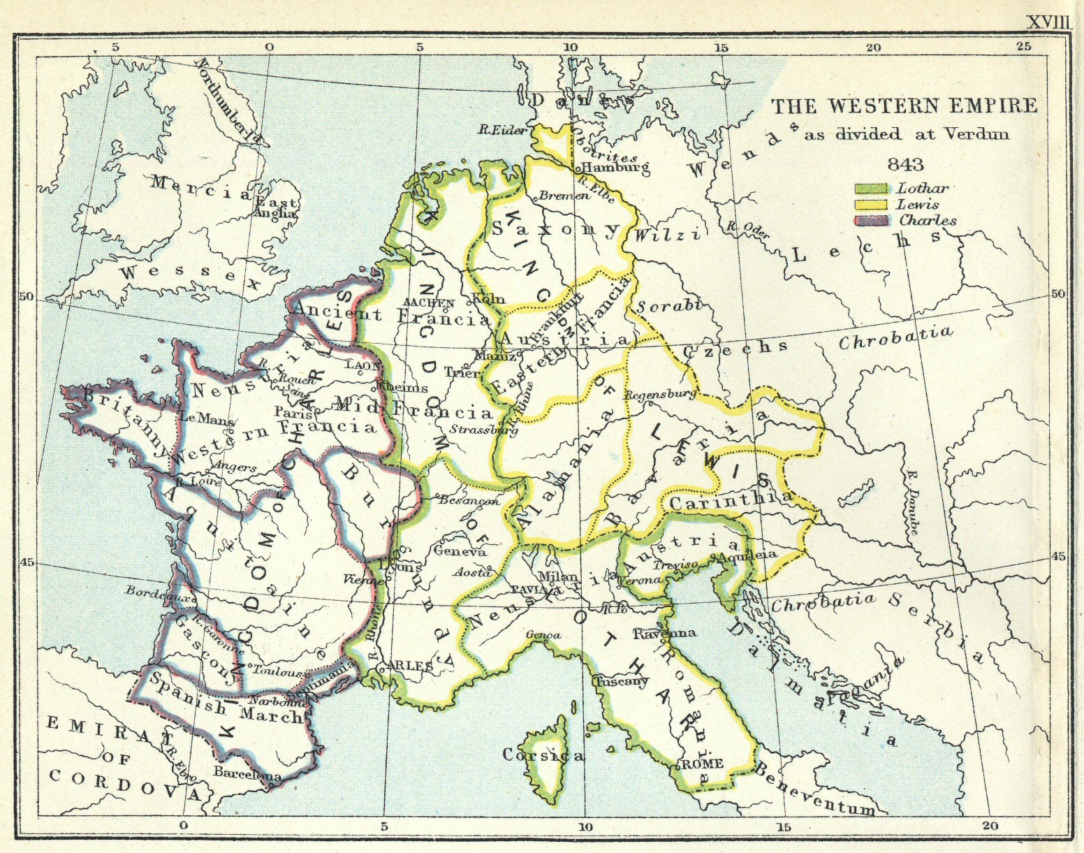 Chrobatia 843 mapa francuska