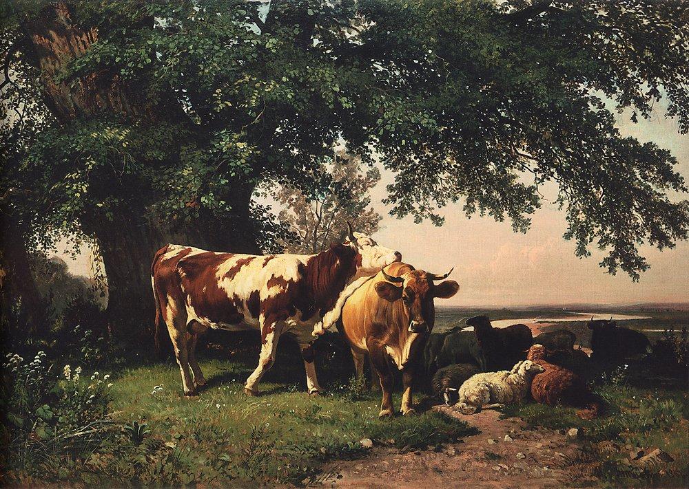 sss herd-under-the-trees-1864