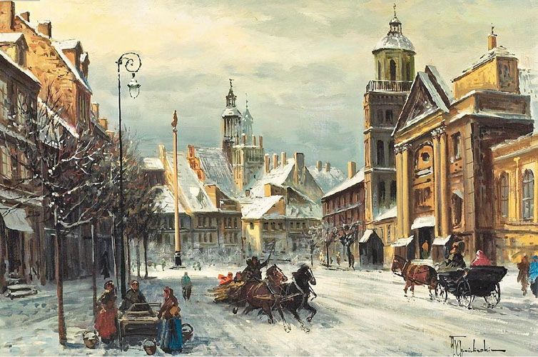 Chmielinski - Zima w Warszawie